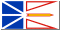 Newfoundland Flag - Find out more about Newfoundland @ 1800-Canada.com